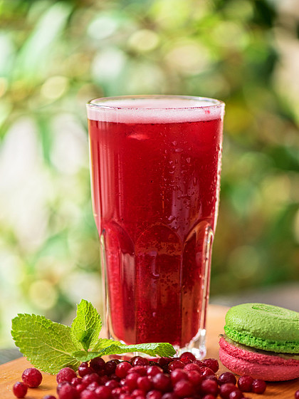 蔓越莓果汁饮料 天然果汁与无酒精的健康选择